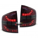 FEUX LED ROUGE FUMES SKODA OCTAVIA BREAK 05- (02454)