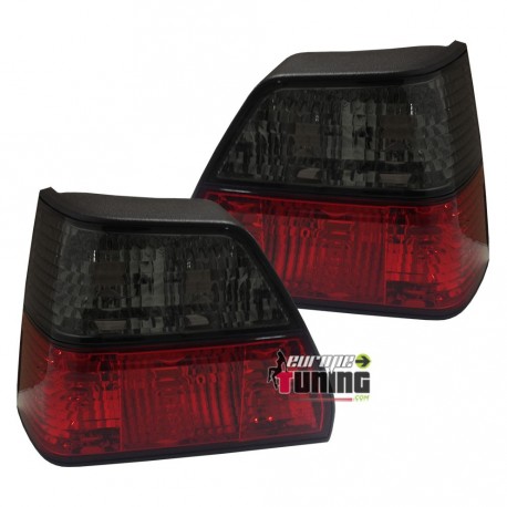FEUX TUNING LEXUS GOLF 2 ROUGES NOIRS (03941)
