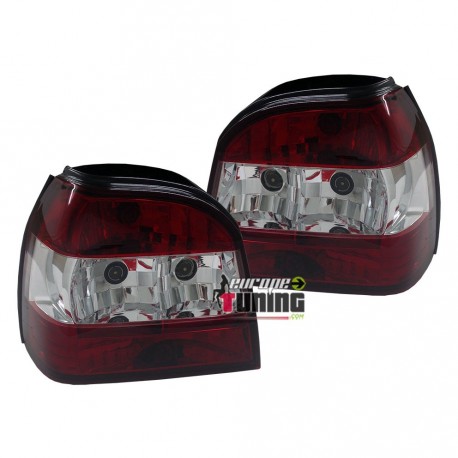 FEUX TUNING CRISTAL ROUGE GOLF 3 (13193)