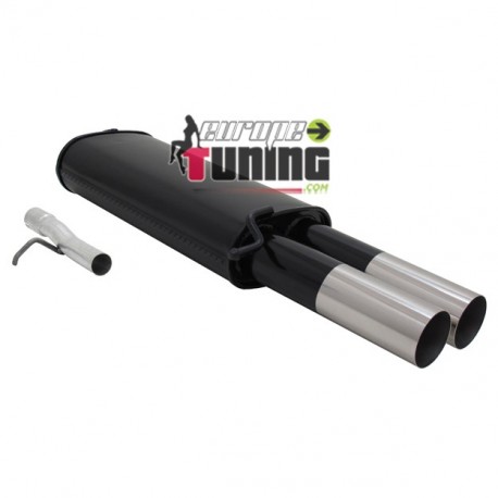 POT ECHAPPEMENT SPORT PASSAT 96-05 2x76mm ROND (18737) 