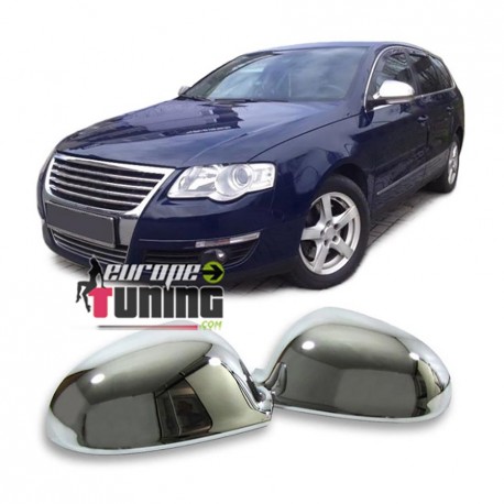 COQUES COUVRE RETROVISEURS CHROM POUR PASSAT 3C (03802)