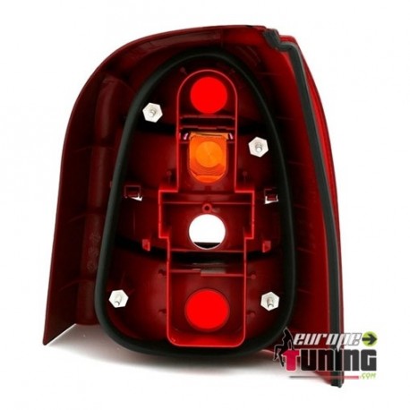 FEUX A4 AVANT B5 Break Rouge lisses (10239)