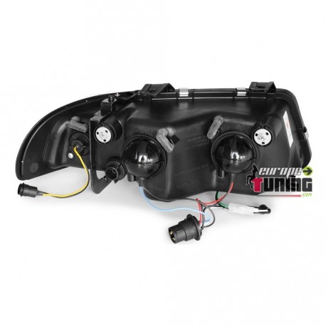 PHARES DEVIL EYES AUDI A4 NOIRS 1995-1999 (13099)