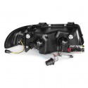 PHARES DEVIL EYES AUDI A4 NOIRS 1995-1999 (13099)