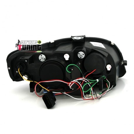 PHARES DEVIL EYES TUBE LIGHT AUDI A4 CHROM B7 ap 2004 (02780)