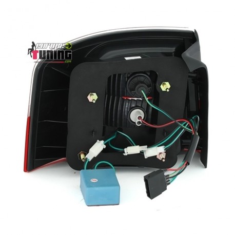 FEUX LED ROUGES CHROM A6 AVANT 98-04 (13919)