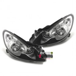 PHARES FOND NOIR TUNING OPEL CORSA D (04445)