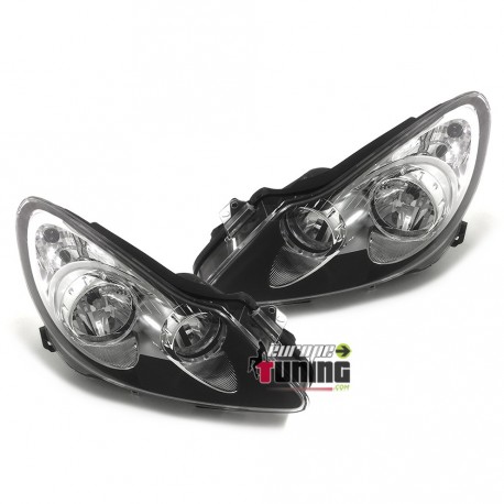 PHARES FOND NOIR TUNING OPEL CORSA D (04445)