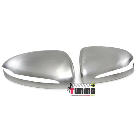 2 COQUES METAL LOOK CARBONE COUVRE RETROVISEURS VOLKSWAGEN T5 T6 (04316)