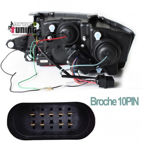 DEVIL EYES TUNING NOIRS AUDI TT (00869)