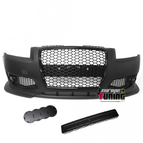 PARE CHOCS SPORT LOOK RS3 NOIR AUDI A3 8P et 8PA 2003-2008 (04485)