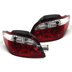 FEUX TUNING ROUGES CRISTAL PEUGEOT 307 (13531)