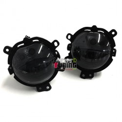 PAIRE D'ANTI BROUILLARDS NOIRS MINI COOPER F55 - F56 - F57 (04504)