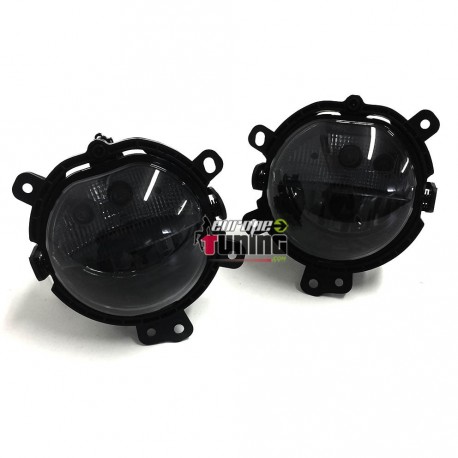 PAIRE D'ANTI BROUILLARDS NOIRS MINI COOPER F55 - F56 - F57 (04504)