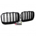 GRILLES CALANDRES NOIRES SPORT DOUBLES AILETTES BMW SERIE 3 E36 PHASE 1 (04514)