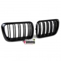 GRILLES CALANDRES NOIRES SPORT DOUBLE AILETTES BMW SERIE 3 E36 PHASE 2 (04516)
