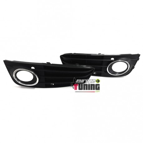 GRILLES ANTI BROUILLARDS PARE CHOCS AUDI A4 B8 2007-2001 (04555)