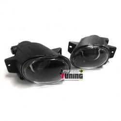 ANTI BROUILLARDS NOIRS A LENTILLES POUR SEAT LEON ET TOLEDO 1M (04571)