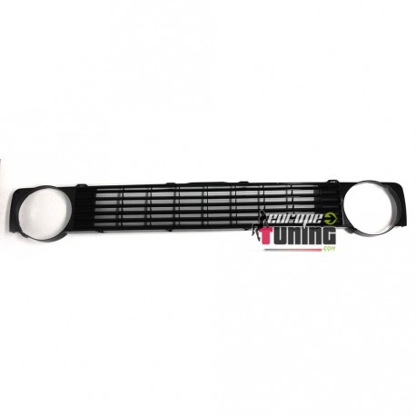 GRILLE DE CALANDRE SPORT NOIRE SANS SIGLE VW GOLF 1 (04580)