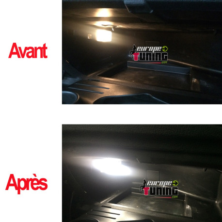 LED ECLAIRAGE BOITE A GANTS PEUGEOT CITROEN (04170)