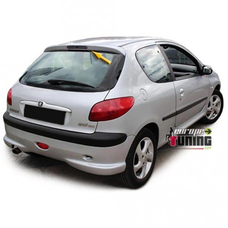 3 EME FEU STOP SILVER FUME FULL LED PEUGEOT 206, 206 SW et 206 + (02832)