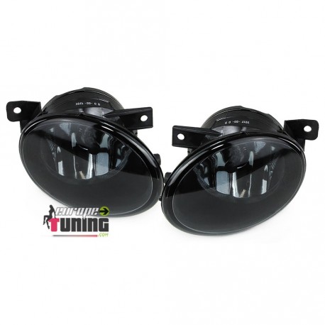 ANTI BROUILLARDS NOIRS VW BUS TRANSPORTEUR ET MULTIVAN T5 FACELIFT (04584)