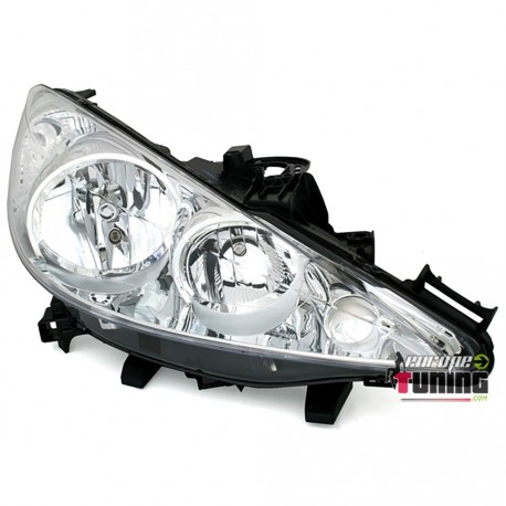 PHARE FEU AVANT DROIT PASSAGER PEUGEOT 207 H1/H7 (49280)