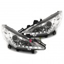 PHARES DRL  CHROM PEUGEOT 207 (00241)