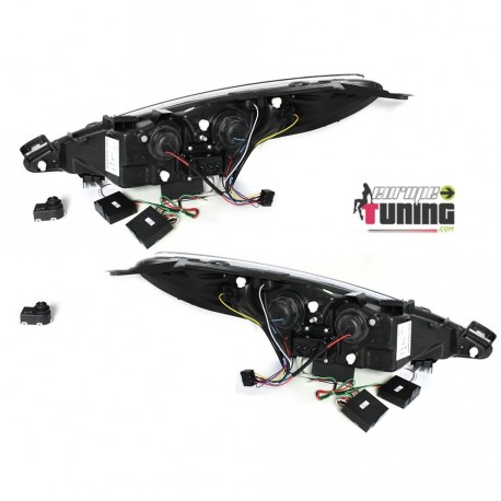 PHARES DRL  CHROM PEUGEOT 207 (00241)