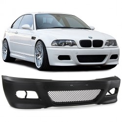 PARE CHOC AVANT SPORT LOOK M3 POUR BMW SERIE 3 E46 PHASE 2 (04601)