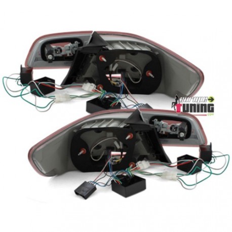 FEUX ROUGES FUMES LED BANDES CELIS BMW SERIE 3 E92 COUPE PHASE 1 2006-2009 (04606)