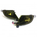 2 ANTI BROUILLARDS JAUNES BMW SERIE 5 E60 E61 PHASE 2 2007-2010 (04612)