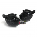 2 ANTI BROUILLARDS NOIRS SEAT IBIZA ALTEA TOLEDO LEON 2008-2012 (04614)