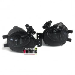 2 ANTI BROUILLARDS NOIRS BMW SERIE 1 E82 E88 COUPE CABRIOLET 2011-2013 (04618)