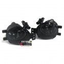 2 ANTI BROUILLARDS NOIRS BMW SERIE 1 E82 E88 COUPE CABRIOLET 2011-2013 (04618)