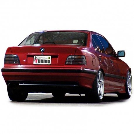 FEUX TUNING NOIRS / FUMES POUR BMW E36 BERLINE (02378)