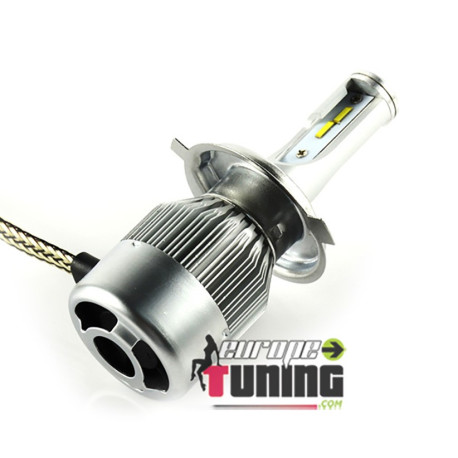 2 AMPOULES LEDS H4 36W 6000K 3800LM HOMOLOGUEES (04204)