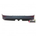 PARE CHOC ARRIERE SPORT DOUBLE SORTIE LOOK R32 VW VOLKSWAGEN GOLF 5 (04630)