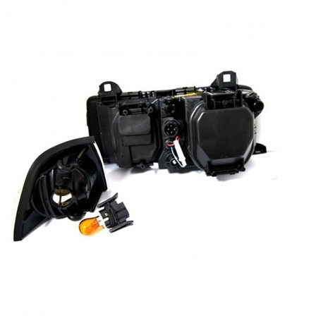 PHARES TUNING ANGEL EYES NOIRS BMW E36 + CLIGNOTANTS COUPE / CAB (03517)