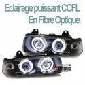 PHARES CCFL ANGEL EYES NOIRS BMW E36 COUPE / CABRIOLET (00508)