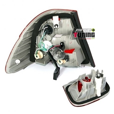 FEUX TUNING ROUGES / CRISTAL BMW E46 BERLINE 98-01 (10053)