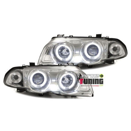PHARES ANGEL EYES CHROM BMW E46 98-01 (03322)