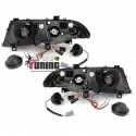 PHARES ANGEL EYES NOIRS BMW E46 berline / touring (03321)