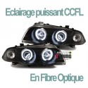 PHARES CCFL ANGEL EYES NOIRS BMW E46 98-01 (00502)