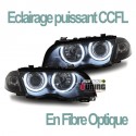 PHARES CCFL ANGEL EYES NOIRS BMW E46  98-01 (01279)