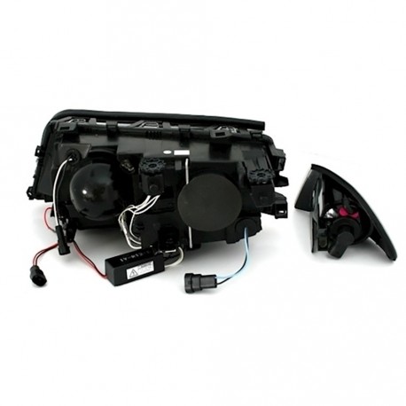 PHARES CCFL ANGEL EYES NOIRS BMW E46  98-01 (01279)