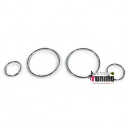 CONTOURS CHROM TABLEAU DE BORD BMW E38 E39 X5 (02245)