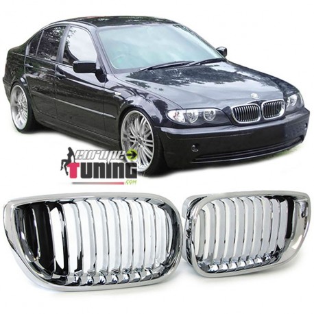 CALANDRE LOOK M3 CHROM E46 01-05 (001131)