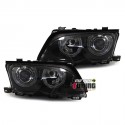 PHARES ANGEL EYES NOIRS BMW E46 BERLINE TOURING 01-05 (00846)