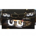 PHARES ANGEL EYES noirs BMW E46 2001-2005 (00563)